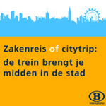 Met de TGV, Thalys of Eurostar op citytrip.