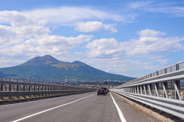 De weg naar Vesuvius