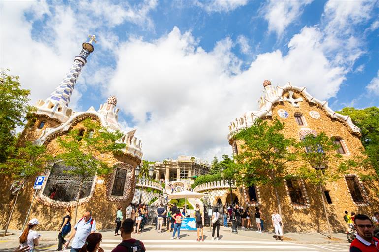 Ingang Park Güell