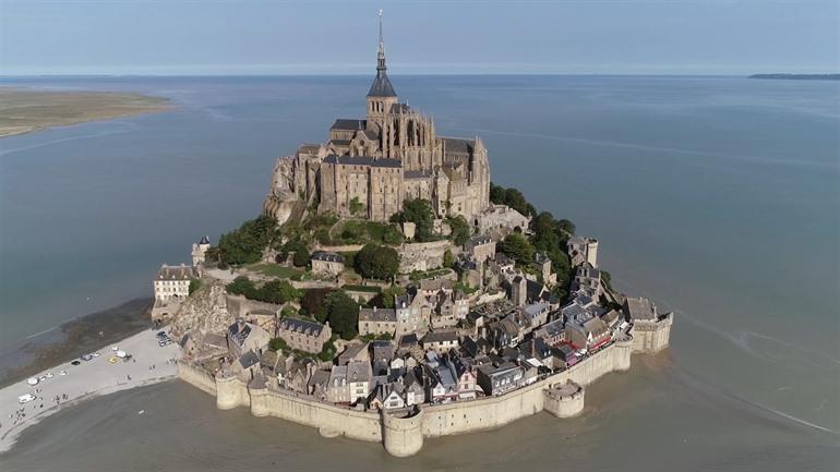 Mont Saint Michel in Normandie