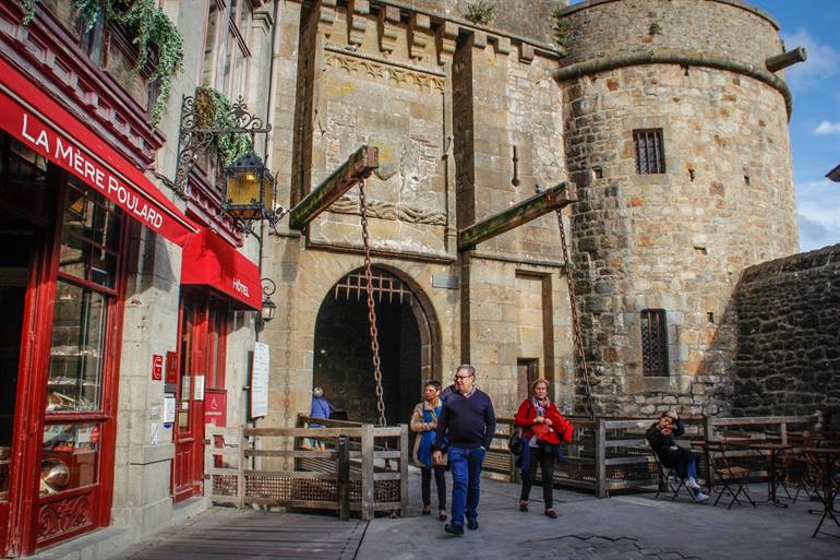 Mont Saint Michel in Normandie