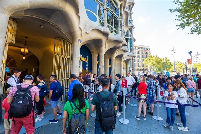 Wachtrijen Casa Batllo vermijden