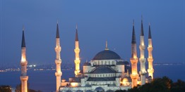 Blauwe moskee