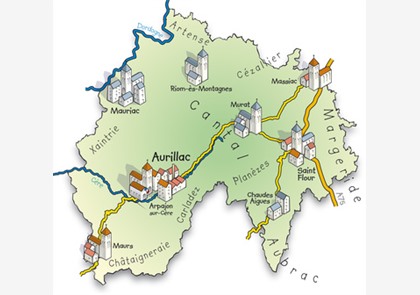 Cantal: kaas, wijn en monumenten