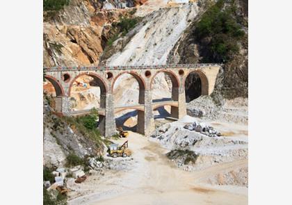 Carrara: spectaculaire verkenning marmergroeve