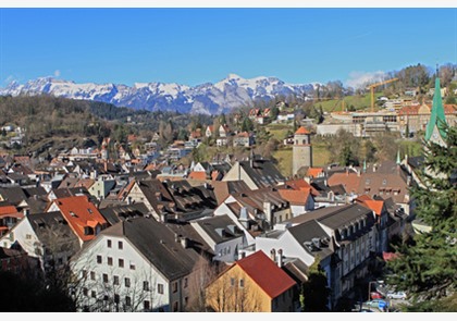 Feldkirch en haar romantisch uitzicht