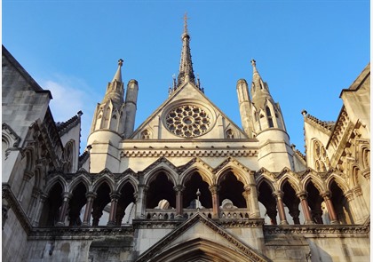 Londen, stad van imposante gerechtsgebouwen 