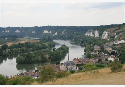 Les Andelys: mooi aan de Seine