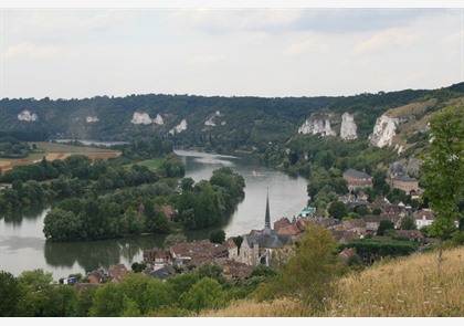 Les Andelys: mooi aan de Seine