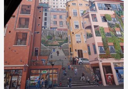 Muurschilderingen in Lyon