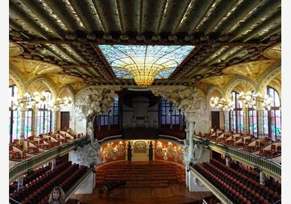 Palau de la Musica, modernisme ten top in Barcelona