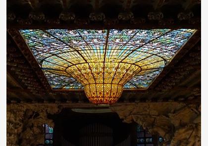 Palau de la Musica, modernisme ten top in Barcelona
