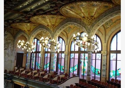 Palau de la Musica, modernisme ten top in Barcelona