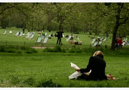Parken vormen de groene long van Londen