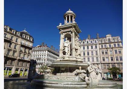 Presqu'ile, het schiereiland in Lyon