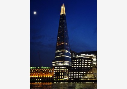 The Shard, een van de hoogte gebouwen van West-Europa 