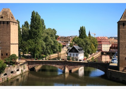 Straatsburg: de omgeving van de kathedraal