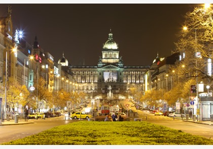 Het Wenceslasplein, een historisch hoogtepunt in Praag