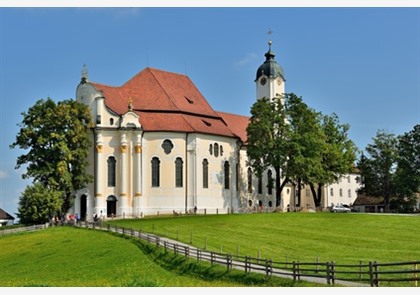Wieskirche: barokke bedevaartskerk 
