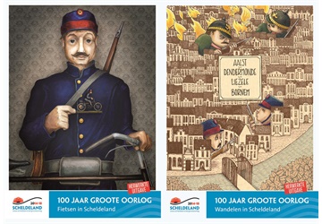 ‘100 jaar Groote Oorlog in Scheldeland’: fietsen en wandelen