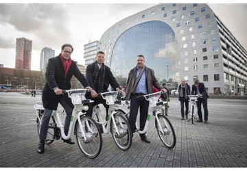 Deelfietsen Gobike nu ook in Rotterdam