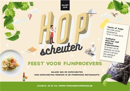 Hopscheuten, delicatesse uit Poperinge
