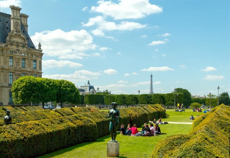 Picknick Louvre Parijs