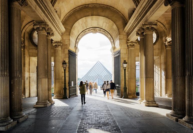 Sully vleugel Louvre