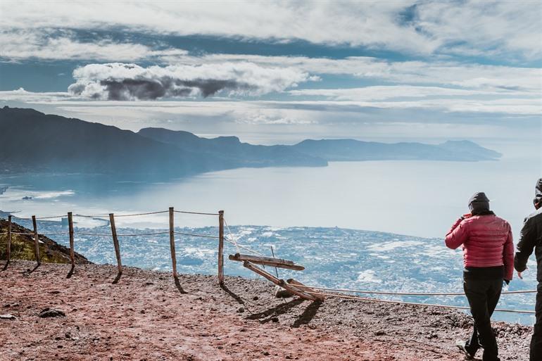 Wandelpad Vesuvius