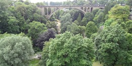 Stadswandeling Luxemburg: vallei Pétrusse