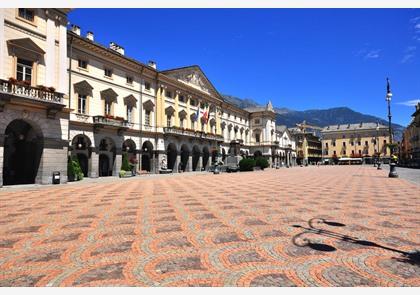 Aosta is ook een stad en leuk voor een bezoek