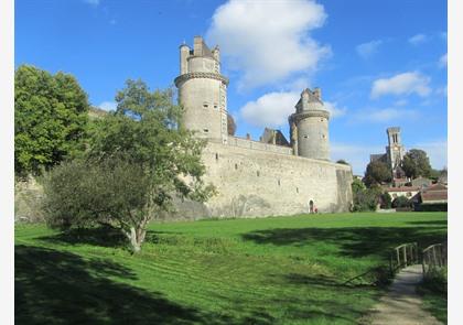 Vendée, geschiedenistoer in Apremont en logis Chabotterie