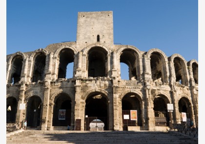 Amfitheater van Arles, bezoek aan de Arena