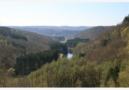 Autoroute Ardennen door de groene Semoisvallei