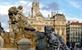 Lyon: Fontaine Bartholdi op Place Terreaux