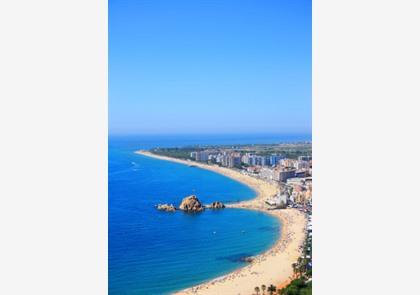 Blanes, waar de Costa Brava eindigt