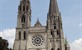 Chartres: kathedraal Notre-Dame met schitterende glasramen 