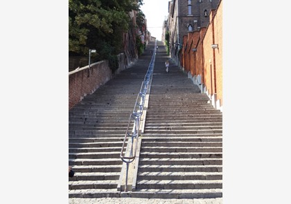 Luik: Montagne de Bueren en Citadelle