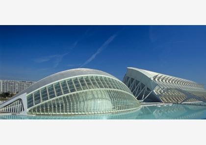 Ciudad de las Artes y las Ciencias bezoeken in Valencia