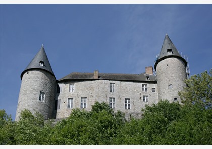 Citadel van Dinant bezoeken? Symbool aan de Maas