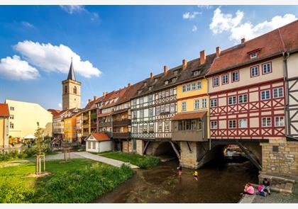 Erfurt, hoofdstad van Thüringen