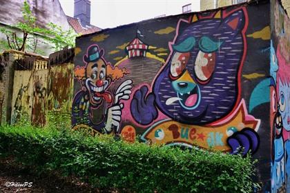 Graffitiwandeling Gent: Street-Art video en foto's