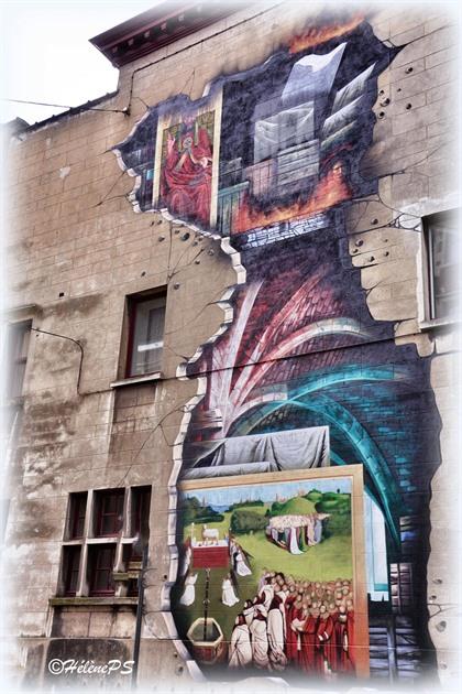 Graffitiwandeling Gent: Street-Art video en foto's