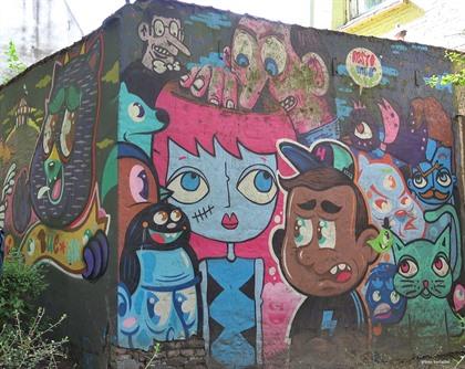 Graffitiwandeling Gent: Street-Art video en foto's