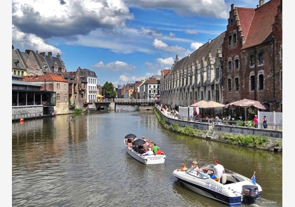 Ontdek de Graslei en Korenlei met de mooiste gevelrij van Gent