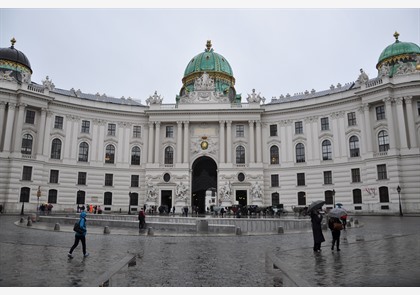 Wenen: bezoek aan de Hofburg