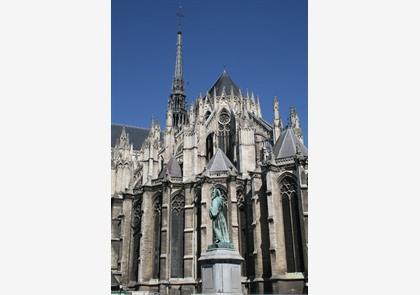  Amiens heeft de grootste gotische kathedraal in Frankrijk