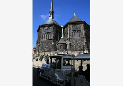 Honfleur: kerk en klokkentoren van Sainte-Cathérine 