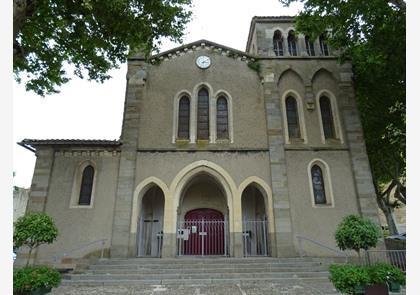 Carcassonne: kerken in de beneden- en bovenstad 