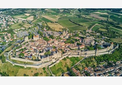 La Cité, een stad in de stad Carcassonne